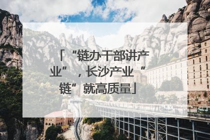 “链办干部讲产业”，长沙产业“链”就高质量