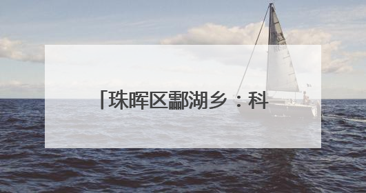 珠晖区酃湖乡：科普活动走进校园 开启科学探索之旅