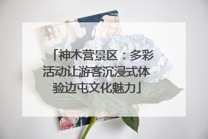 神木营景区：多彩活动让游客沉浸式体验边屯文化魅力