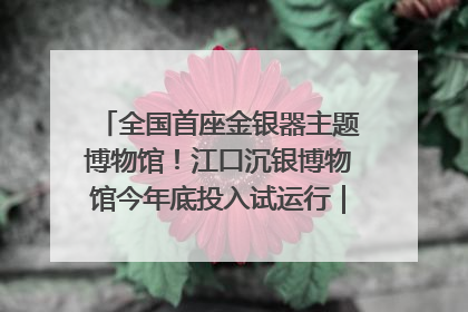全国首座金银器主题博物馆！江口沉银博物馆今年底投入试运行｜万千气象看四川