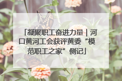 凝聚职工奋进力量｜河口黄河工会获评黄委“模范职工之家”侧记