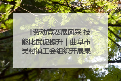 劳动竞赛展风采 技能比武促提升｜曲阜市吴村镇工会组织开展果树套袋技能竞赛