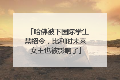 哈佛被下国际学生禁招令，比利时未来女王也被影响了