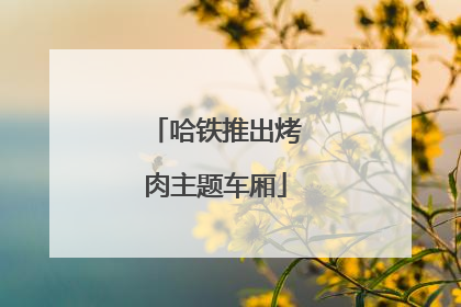 哈铁推出烤肉主题车厢