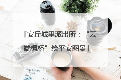 安丘城里派出所：“云端枫桥”绘平安图景