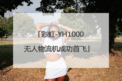 彩虹-YH1000无人物流机成功首飞