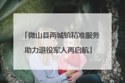 微山县两城镇精准服务助力退役军人再启航