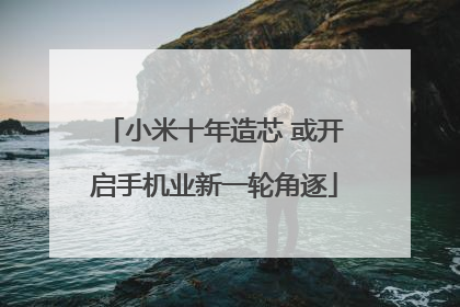 小米十年造芯 或开启手机业新一轮角逐