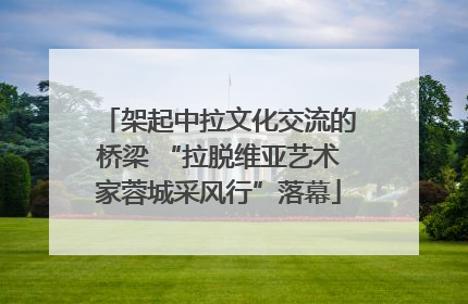 架起中拉文化交流的桥梁 “拉脱维亚艺术家蓉城采风行”落幕