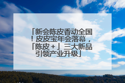 新会陈皮香动全国！皮皮宝年会落幕，「陈皮＋」三大新品引领产业升级