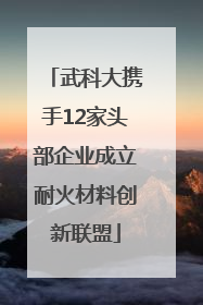 武科大携手12家头部企业成立耐火材料创新联盟