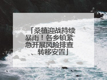 桑植迎战持续暴雨！各乡镇紧急开展风险排查、转移安置