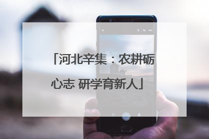 河北辛集：农耕砺心志 研学育新人