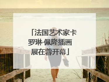 法国艺术家卡罗琳·佩隆插画展在蓉开幕
