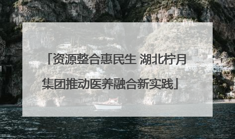 资源整合惠民生 湖北柠月集团推动医养融合新实践