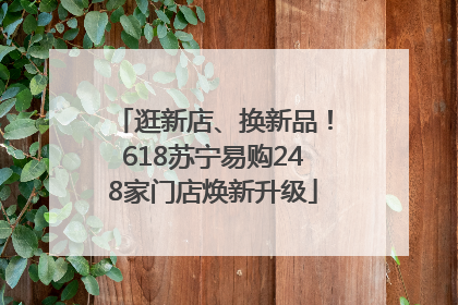 逛新店、换新品！618苏宁易购248家门店焕新升级