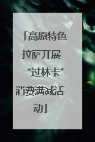 高原特色 拉萨开展“过林卡”消费满减活动