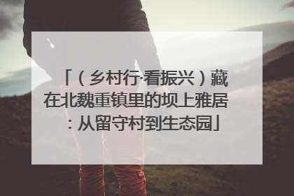 （乡村行·看振兴）藏在北魏重镇里的坝上雅居：从留守村到生态园